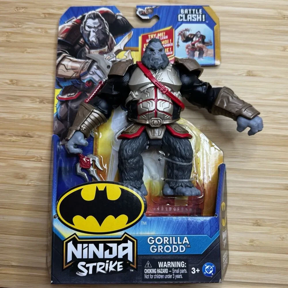 Batman Ninja Strike GORILLA GRODD Battle Clash Action Figure DC Spin Master NEW